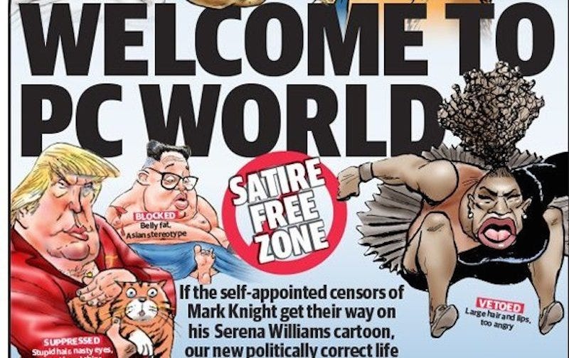 Illustration for article titled Hypothetical Grievances Presented By An Australian Newspaper To Defend Its Big-Lipped Serena Williams Cartoon, Ranked