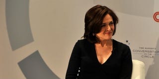 Sheryl Sandberg at Time Warner's Conversations on the Circle, March 11, 2013, in New York City. (Larry Busacca/Getty Images)