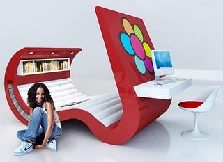 Illustration for article titled Teenage Furniture for Teenagers with Bad Taste