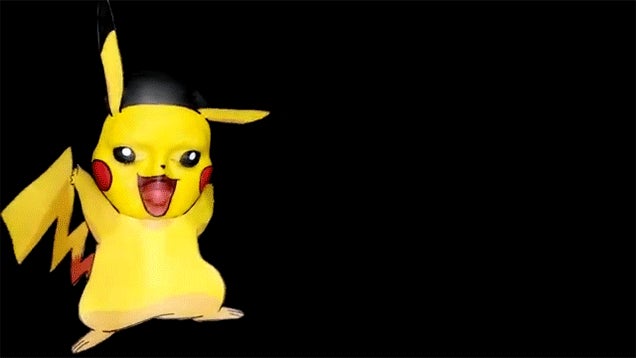 photo of Crazy Make Up Transforms a Woman's Face Into Pikachu image