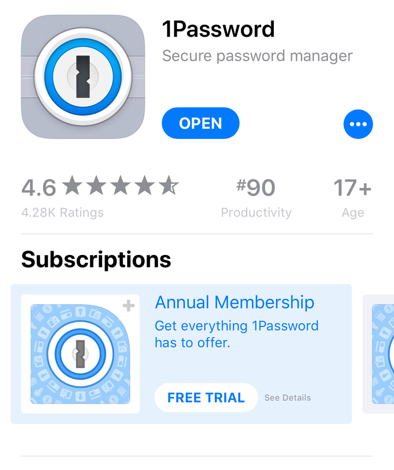 ipassword app