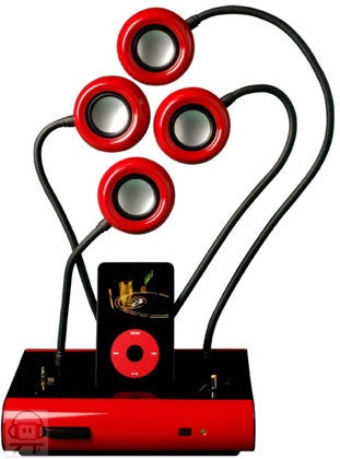 Illustration for article titled Dragon I iPod Dock: Hot.