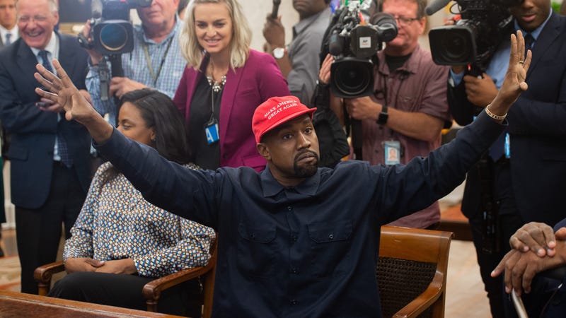 Illustration for article titled Kanye says he's done with politics