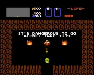 Illustration for article titled It's Dangerous to Go AloneĀ