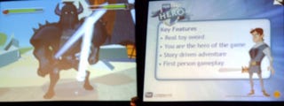 Illustration for article titled PS2 Gets 1:1 Swordfighting Game Using EyeToy
