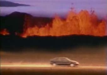 Illustration for article titled The Citroƫn XM Pallas Braves Earthquakes, Wild Horses, Raging Lava Torrents!
