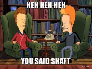 Illustration for article titled More Shaft...