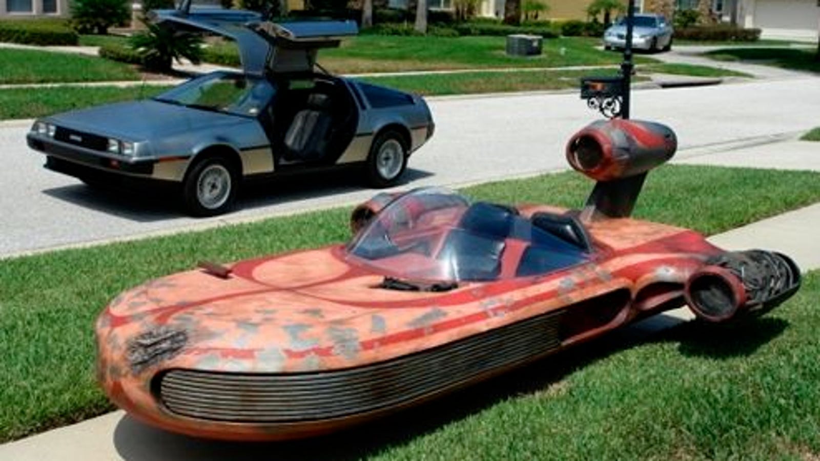 luke skywalker landspeeder toy