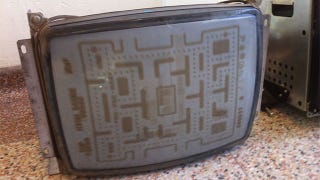 Illustration for article titled Video Game Screen Burn-In Is Damage, But Also Art