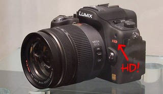 Illustration for article titled Panasonic's Tiny Lumix DMC-G1 DSLR-Killer Does Shoot HD Video