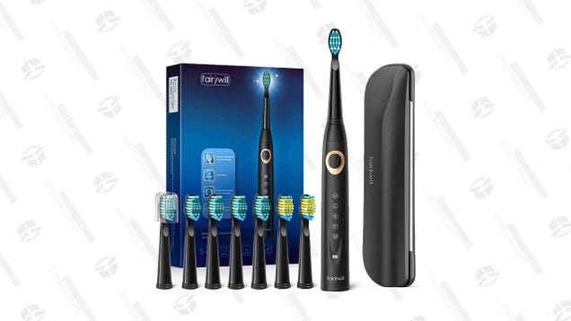 Brush The Plaque Away With a Fairywill Sonic Electric Toothbrush, 15% Off