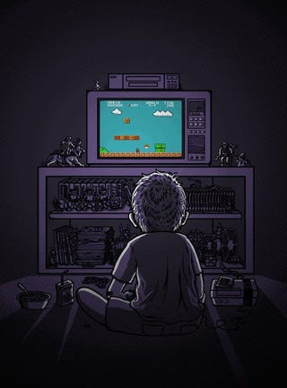 Illustration for article titled A Boy and his Games