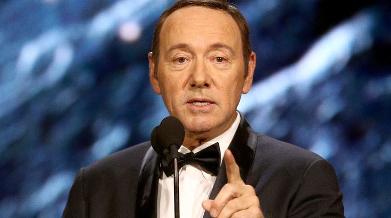 Illustration for article titled Kevin Spacey Is Going to Be Arraigned on a Charge of Sexually Assaulting a Teenager