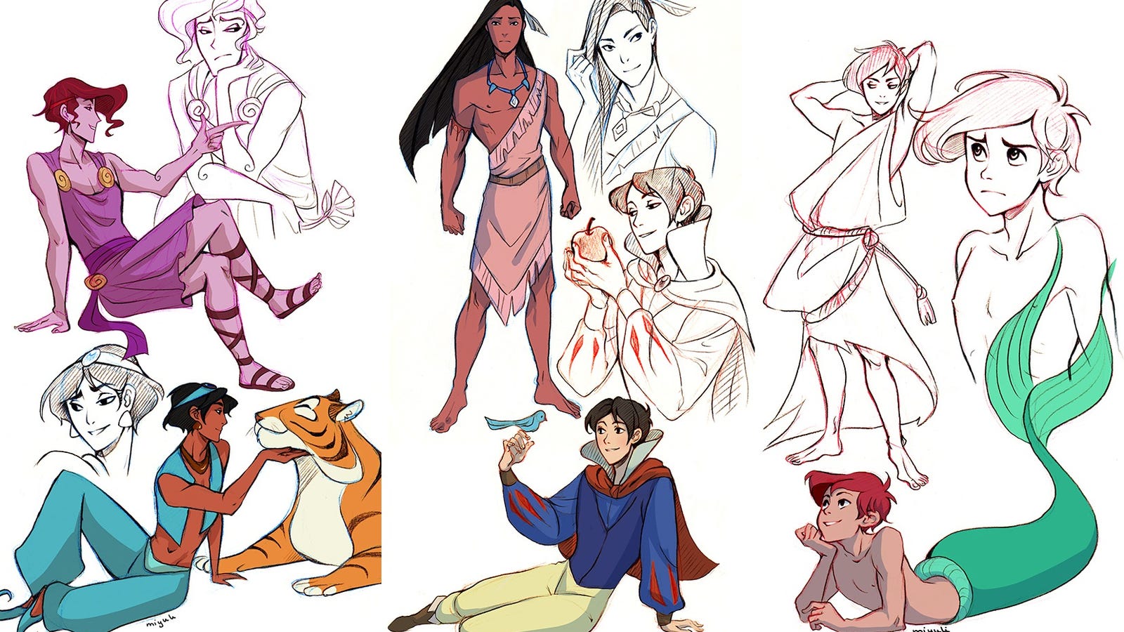 Disney Aladdin Gender Swap