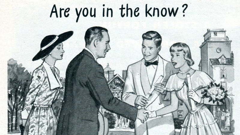 Illustration for article titled Social Anxiety: A Tried-and-True Strategy for Selling Pads Since 1950