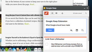 google keep for mac notes