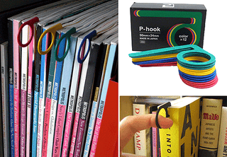 Illustration for article titled P-Hook Bookmark Gives You Something To Grab