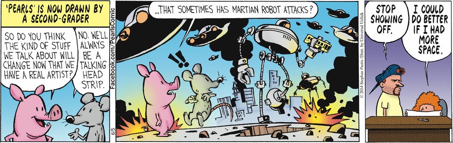 Calvin & Hobbes' creator has been secretly drawing this comic strip!