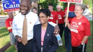 Herman and Gloria Cain (Google) 