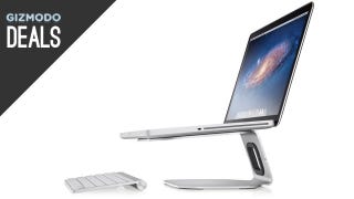 Illustration for article titled Minimal Laptop Stand, Cheaper Treadmill Desks, and More Deals