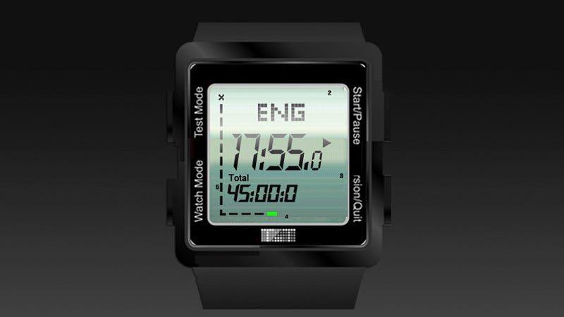 time timer wrist watch