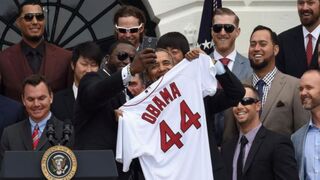 David Ortiz takes selfie with President Obama during the Boston Red Sox official White House visit.Twitter