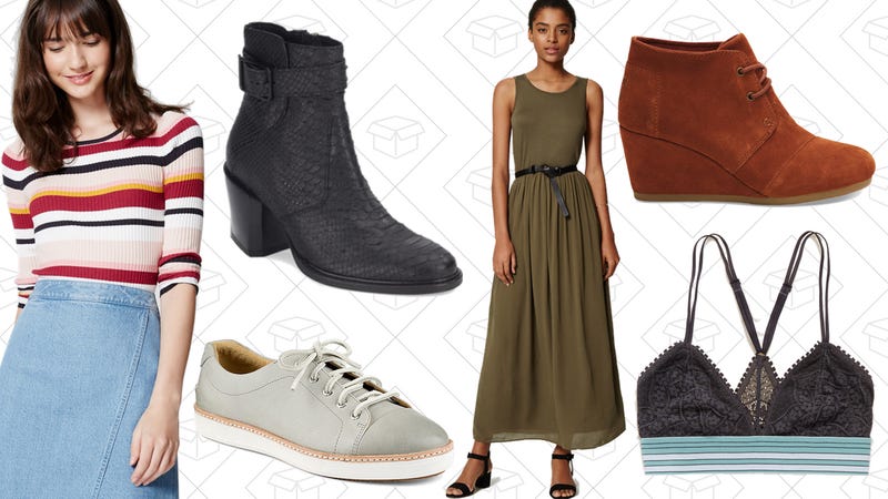 Illustration for article titled Today's Best Lifestyle Deals: Sperry, LOFT, Saks Off 5th, TOMS, Aerie, and More