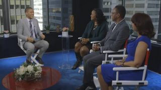 Shannon LaNier, Melinda Emerson, Alvin Hall and LoriAnn DouglasScreenshot