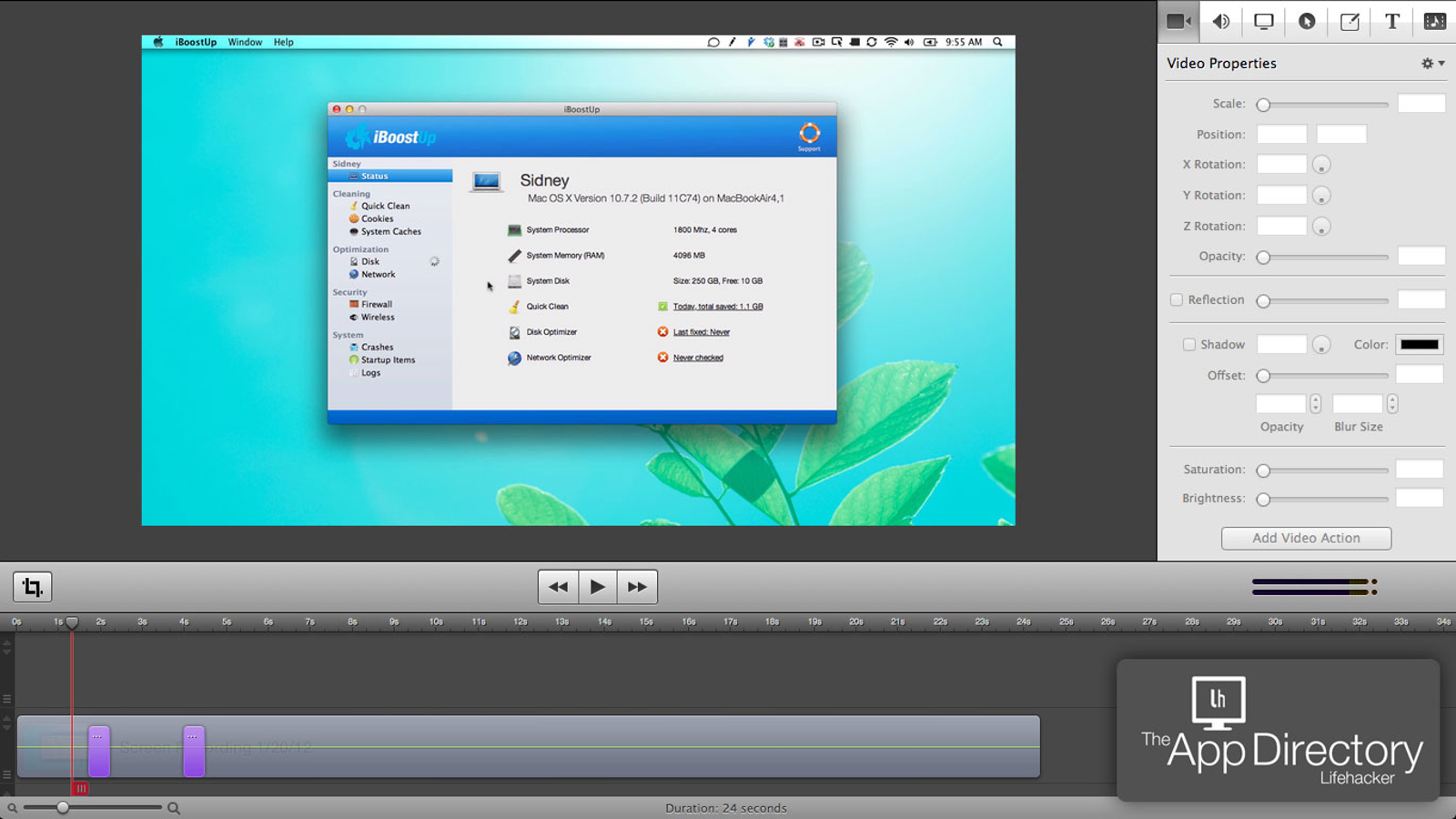 simple video editor for mac full free