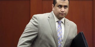 George Zimmerman leaves the courtroom on Friday. (Gary W. Green/pool/Getty Images)