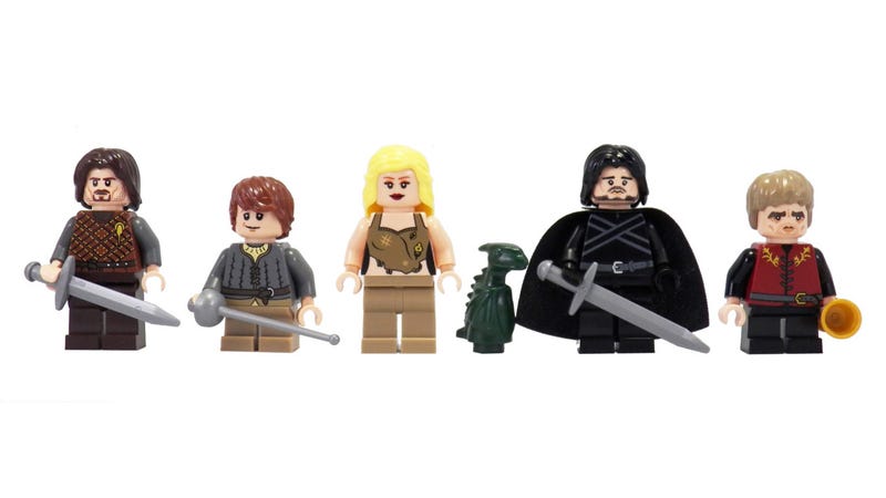 mini figurine game of thrones