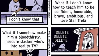 Illustration for article titled Candorville Comic: Fatherhood