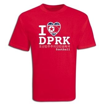 Illustration for article titled North Korean Soccer Gear Is Must-Have Irony Of The Season
