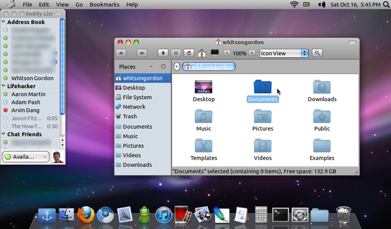 make windows look like mac os x