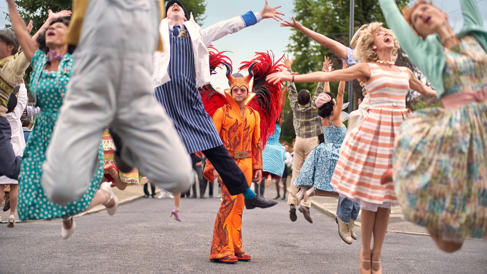 The Elton John biopic Rocketman works best when it ...