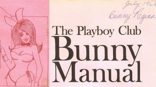 Illustration for article titled Lessons From The 1968 Playboy Bunny Manual