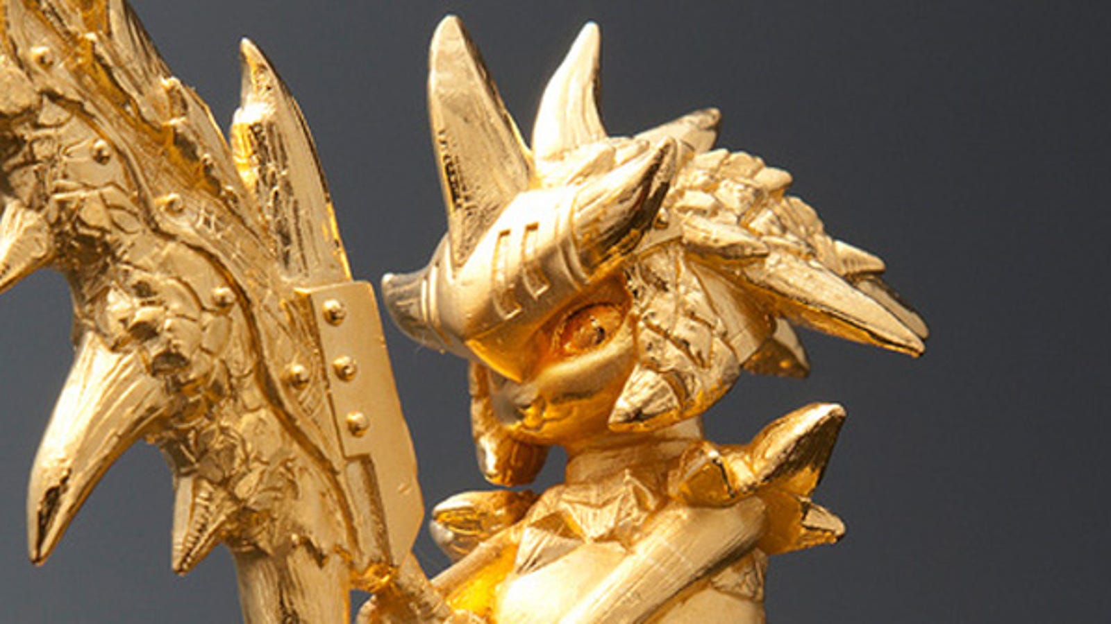 capcom monster hunter statues