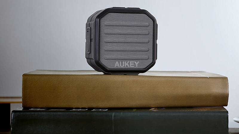 Aukey Water Resistant Bluetooth Speaker | $12 | Amazon | Promo code AUKEYM13