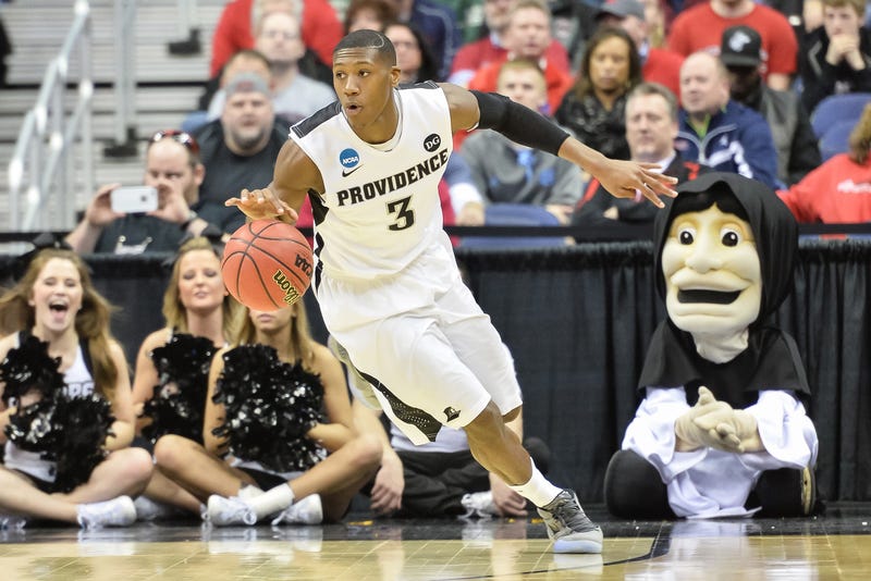 Kris Dunn of the Providence Friars controls the ball during a game March 20, 2015, in Columbus, Ohio. Jamie Sabau/Getty Images