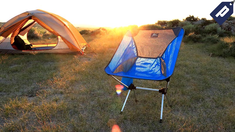 Illustration for article titled Kick Back In This Packable, Folding Camp Chair From Kawartha ($35)