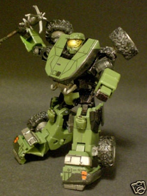 Illustration for article titled Halo Transformer on eBay: From Warthog to Master Chief