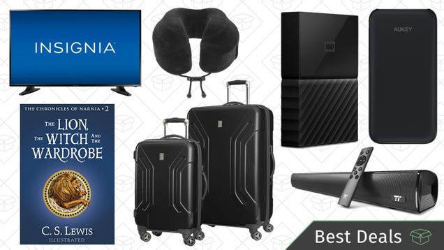 Saturday's Best Deals: Travel Accessories, World Backup Day Sales, C.S. Lewis Ebooks, and More