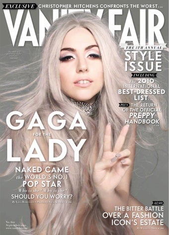 Illustration for article titled Lady Gaga Reinvents Herself Yet Again On The Cover Of Vanity Fair