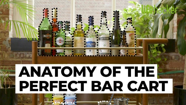 The Anatomy of a Perfect Bar Cart