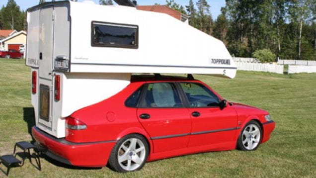 The Saab Camper Is The Ultimate Trollhättan Touristmobile