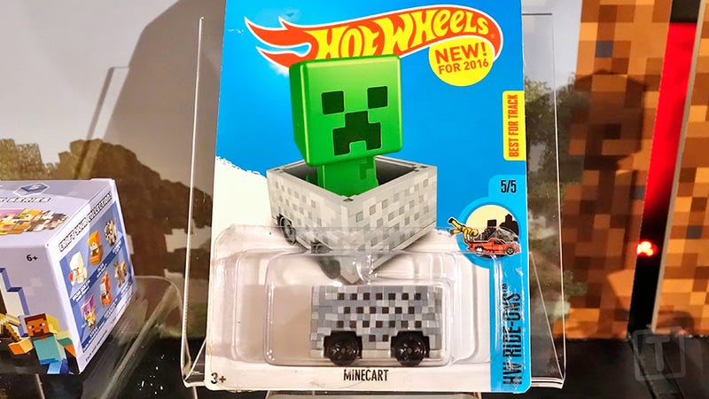 The First Minecraft Hot Wheels Car Is Just a Box on Wheels