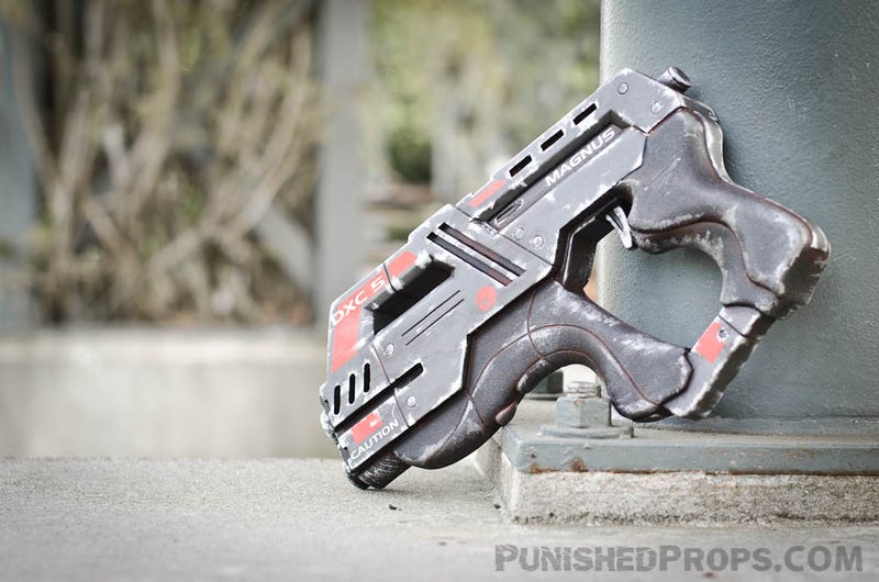Illustration for article titled In Case You've Ever Wanted to Own One of Mass Effect 3's Punchy Heavy Pistols