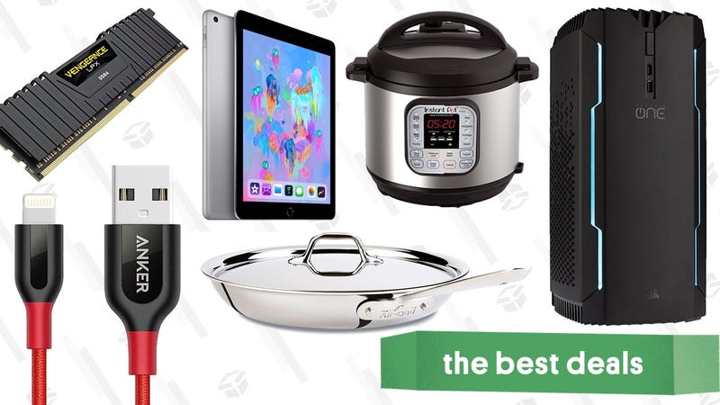 Illustration for article titled Thursday's Best Deals: All-Clad, Instant Pots, Computer Components, and More