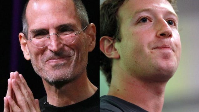 Mark Zuckerberg And Steve Jobs Quaint Dinner Date