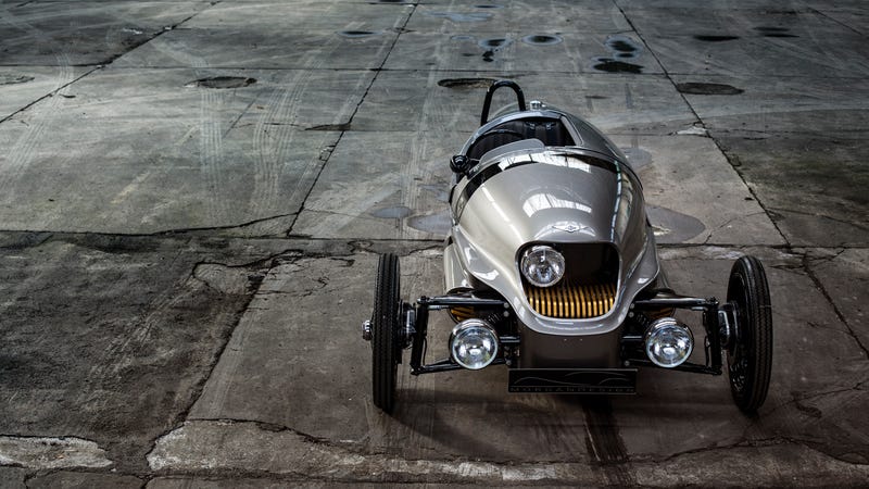 Illustration for article titled The Magically Steampunk Morgan Electric 3-Wheeler Is Finally Going Into ProductionÂ